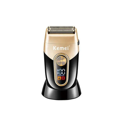 High Quality Electric Shaver Three-Blade Foil Trimmer Razor Gold