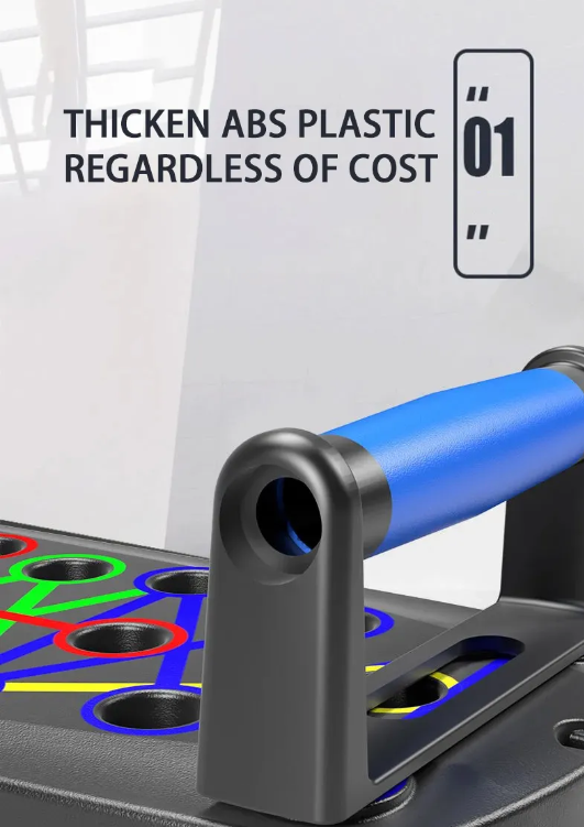 Folding Push-up Board for Full Body Workout & Abdominal Enhancement