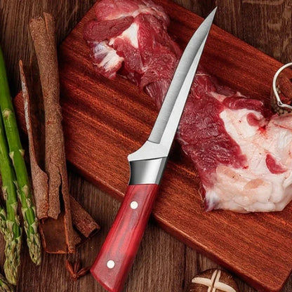 Kitchen Boning Knife – Stainless Steel Meat Cleaver & Paring Knife