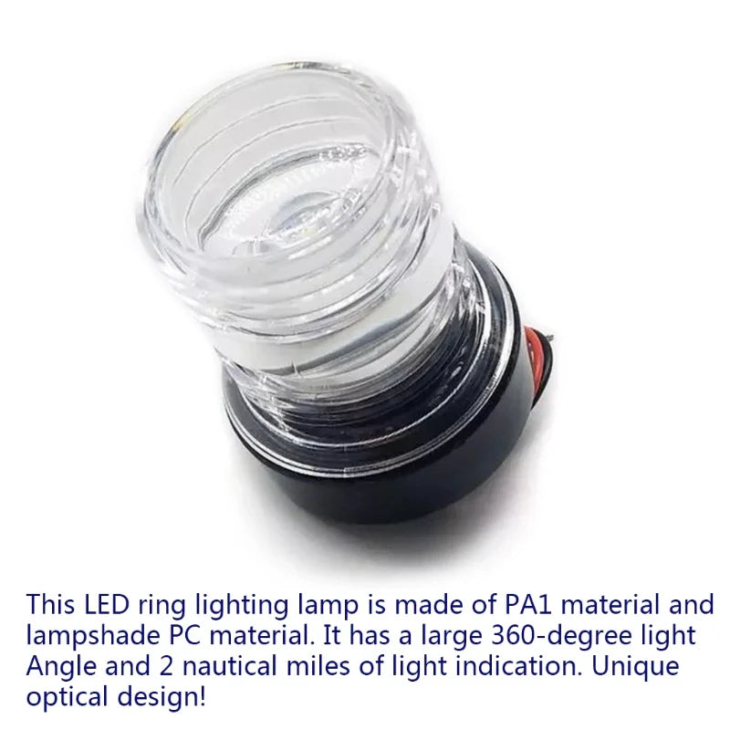 LED Marine Navigation Light All-Round Signal Light for Pontoon