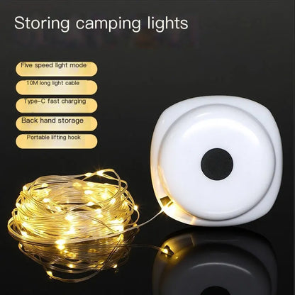 LED String Lights Rechargeable 10m Strip