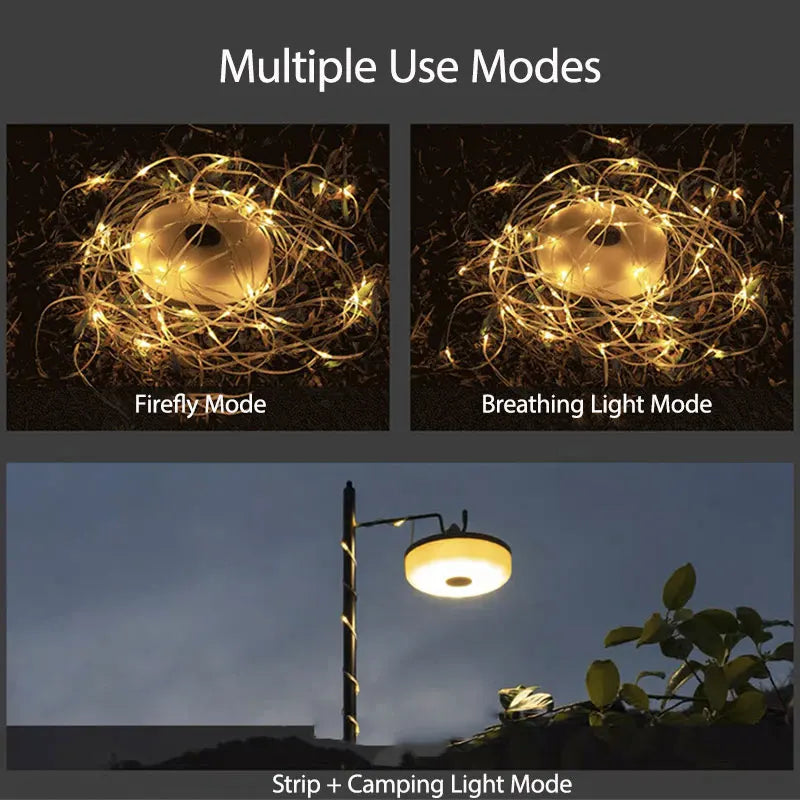 LED String Lights Rechargeable 10m Strip