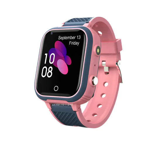 4G Smart Watch Kids GPS Video Call Waterproof (Pink)