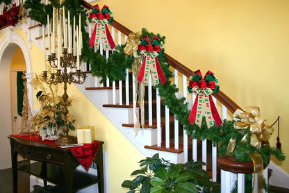 Large Christmas Bow for Wreath and Tree Topper