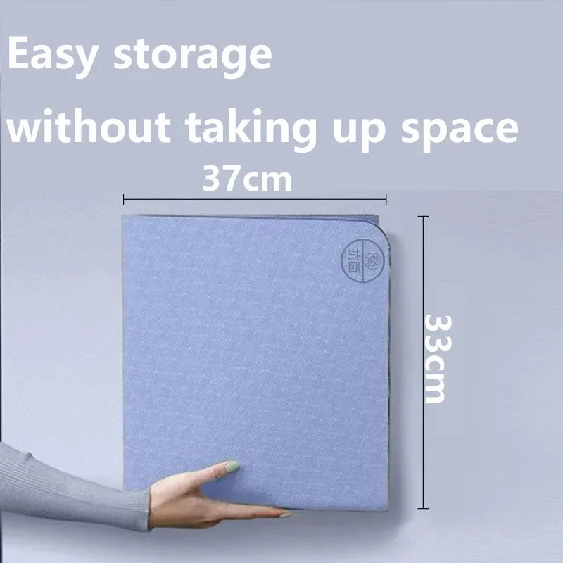 Foldable Non-Slip Yoga Mat Thickness (8mm)