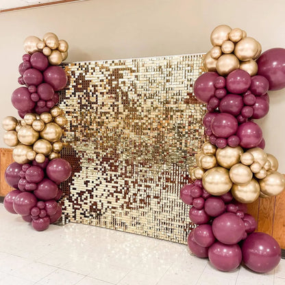 Light Gold Shimmer Wall Backdrop