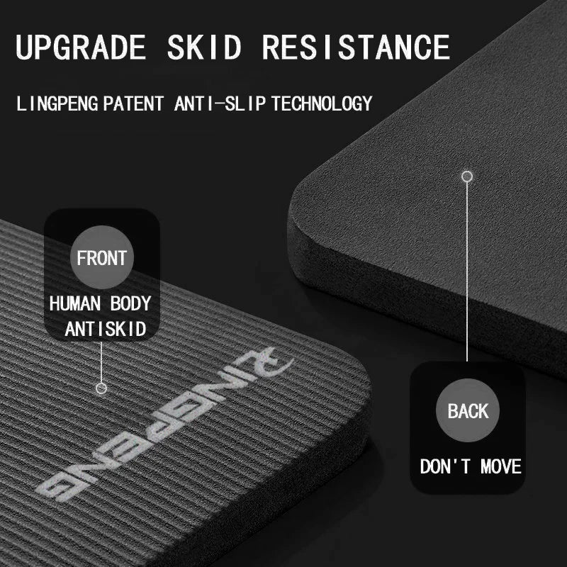 Long Non-Slip Men's Fitness Mat