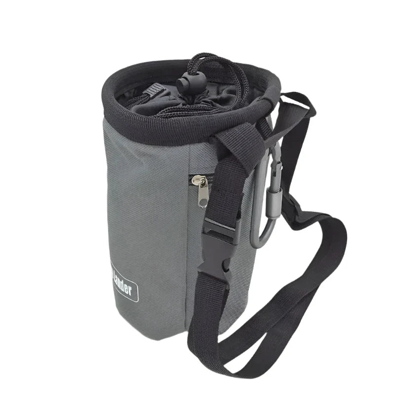 Rock Climbing Chalk Bag with Waterproof Pocket