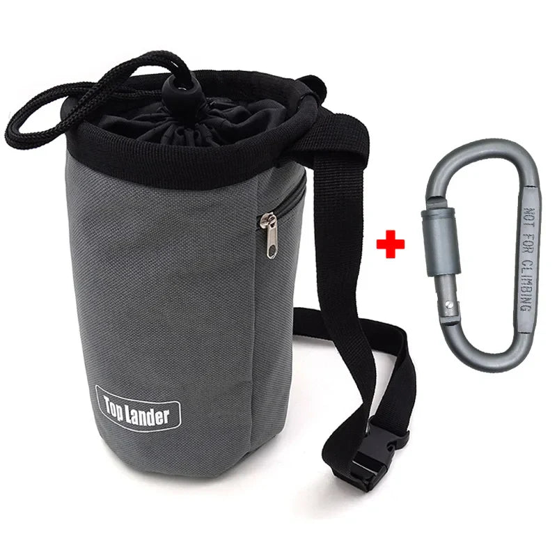 Rock Climbing Chalk Bag with Waterproof Pocket