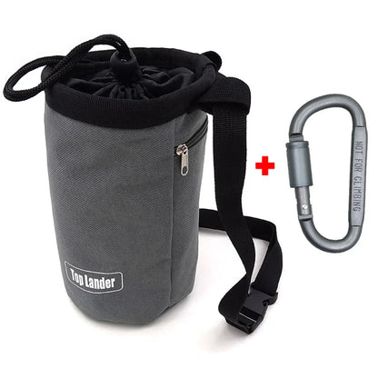 Rock Climbing Chalk Bag with Waterproof Pocket