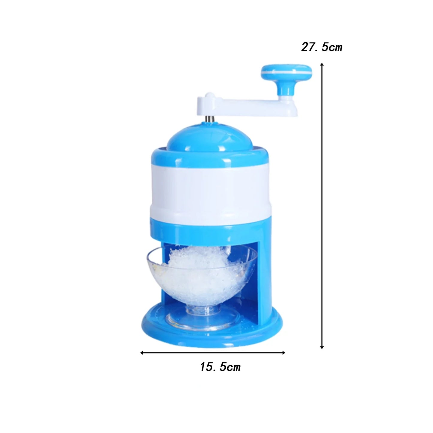 Manual Shaved Ice Crusher Portable Ice Breaker Machine