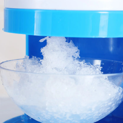 Manual Shaved Ice Crusher Portable Ice Breaker Machine