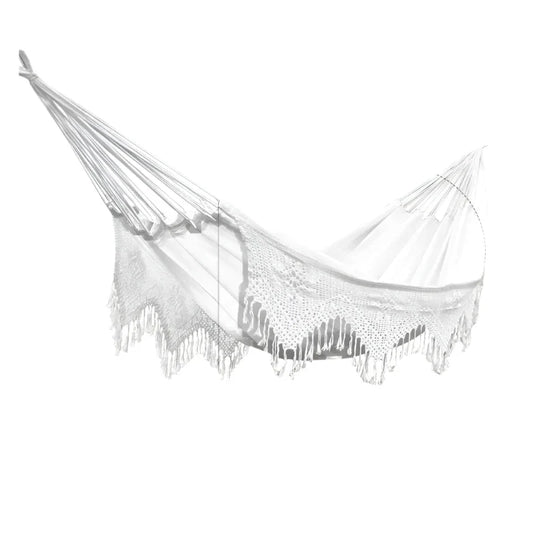 Large Brazilian Macrame Hammock Swing