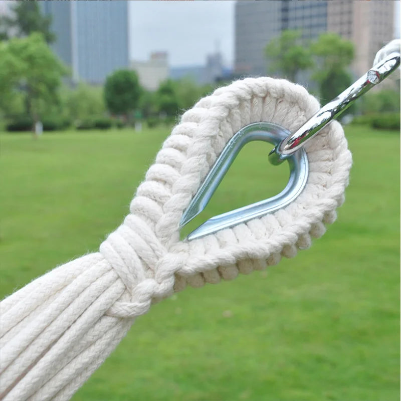Large Brazilian Macrame Hammock Swing