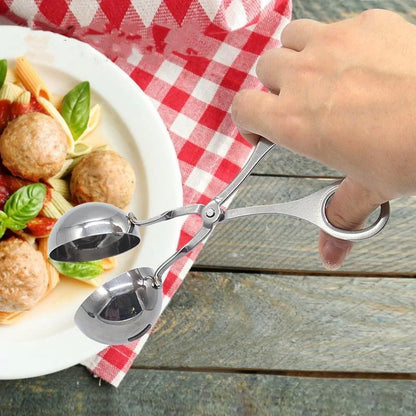 Stainless Steel Meatball Maker – Non-Stick Meatball & Rice Ball Shaper