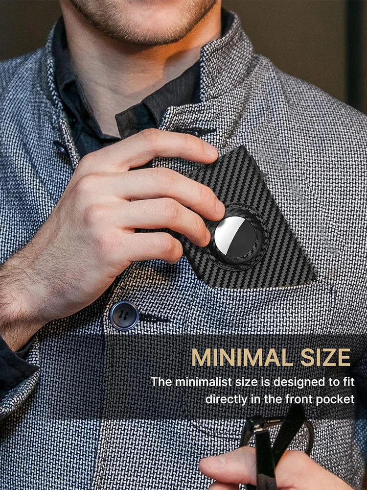 RFID Fiber Slim Wallet (Carbon)