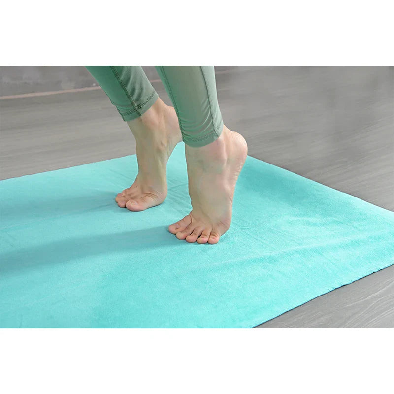 Microfiber Double-Layer Fleece Fast-Dry Yoga Towel