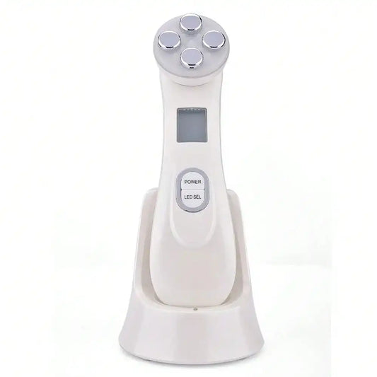 Mini LED Rejuvenation Wand Rechargeable Face Massage White