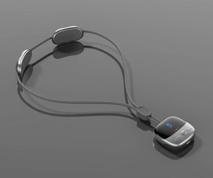 Mini Smart Hanging Neck & Shoulder Massager Cervical Spine Relaxation Grey