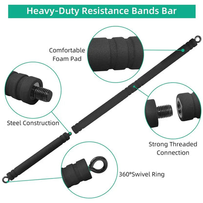 Portable Weighted Pilates Bar