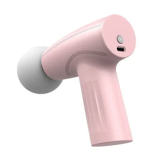 Mini Deep Tissue Massage Gun Handheld Muscle Therapy Pink