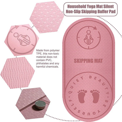 Jump Rope Mat Thicken Shock Absorbent