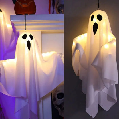 Halloween LED Hanging Ghost Ornaments