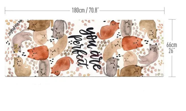 Anti-Slip Yoga Mat with Storage