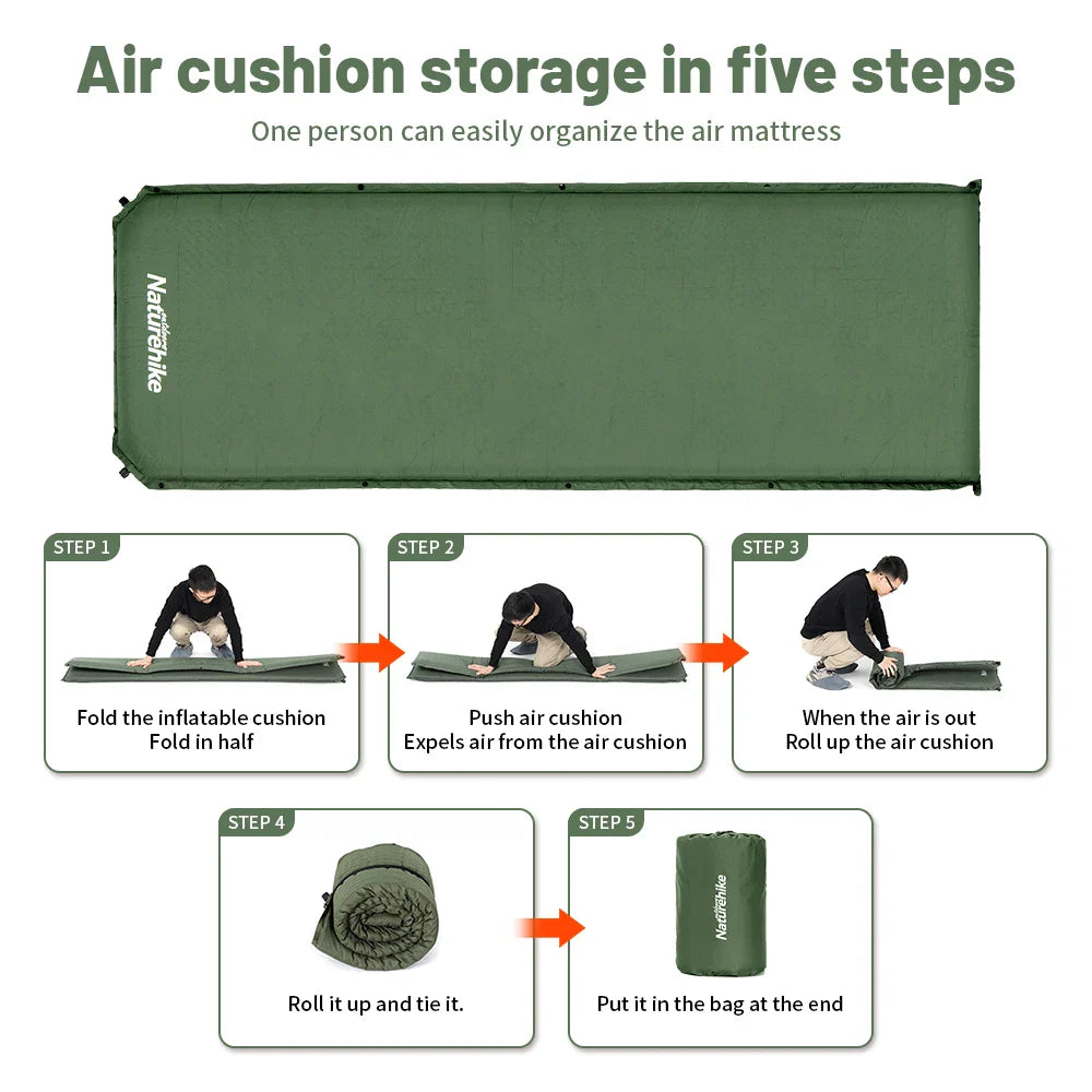 Self-Inflating Air Mattress Camping Foam Sleeping Mat