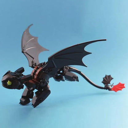 Night Dragon Building Block Set for Kids (249pcs)