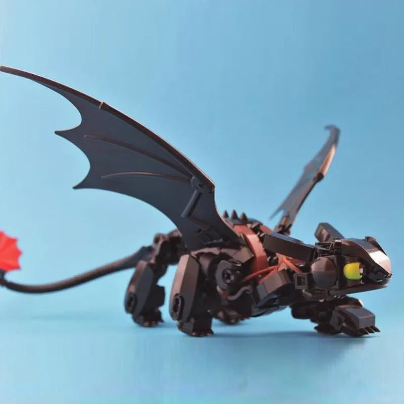 Night Dragon Building Block Set for Kids (249pcs)