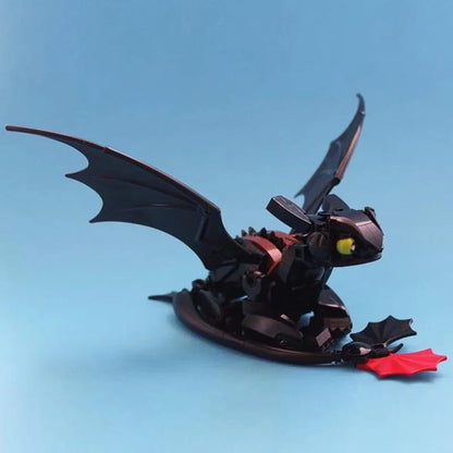 Night Dragon Building Block Set for Kids (249pcs)