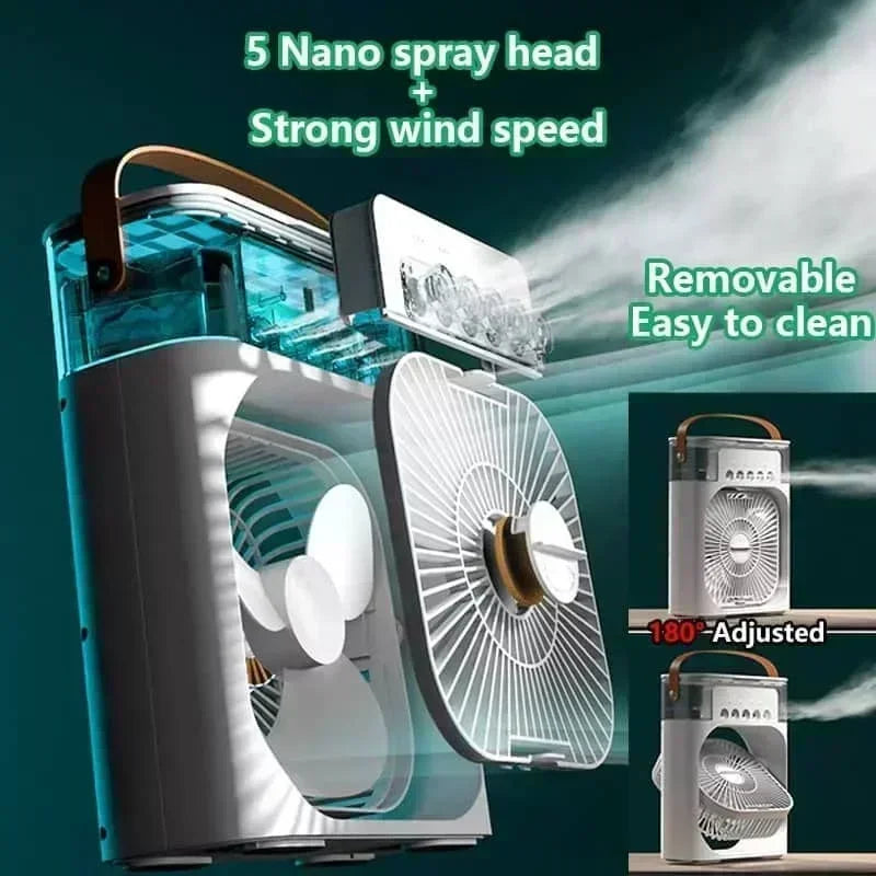 Multifunctional Mini Humidification Fan