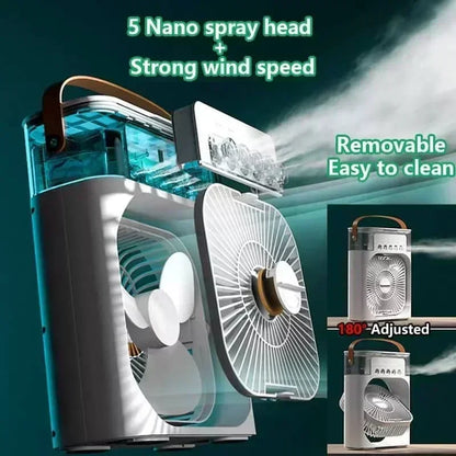 Multifunctional Mini Humidification Fan