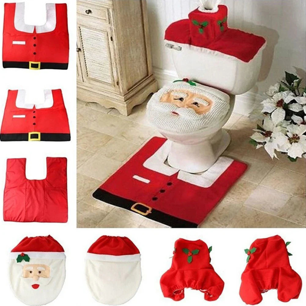 Cute Christmas Toilet Seat Covers