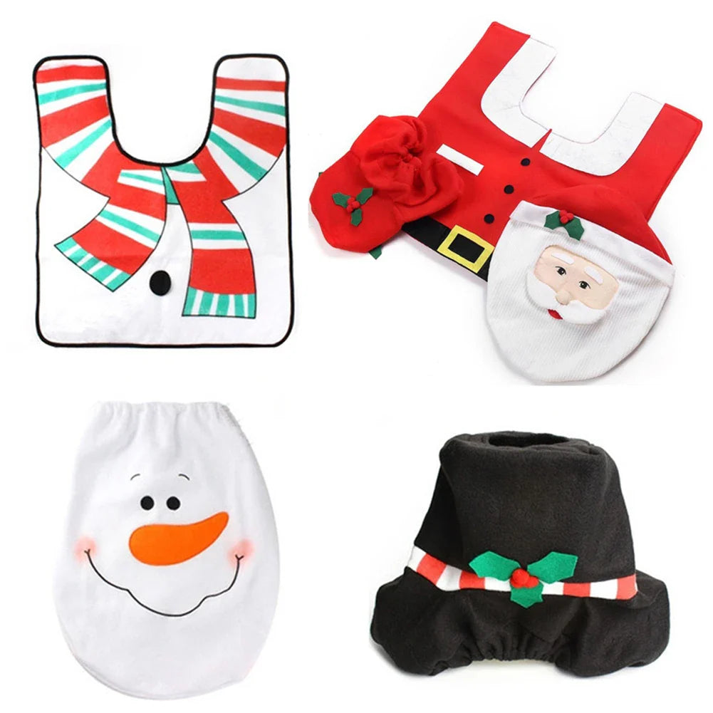 Cute Christmas Toilet Seat Covers