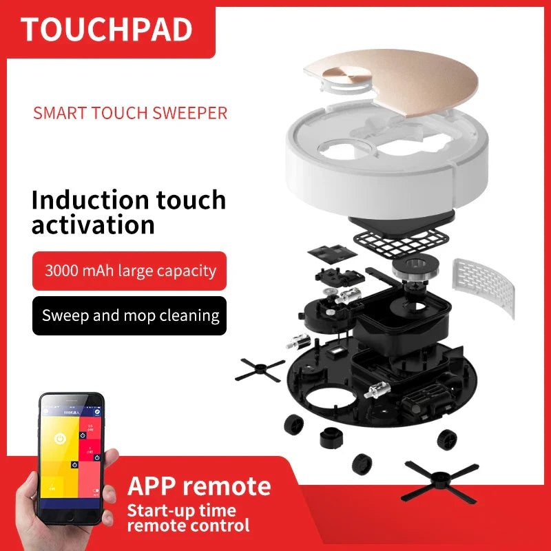 Smart Robot Vacuum Cleaner with APP Control