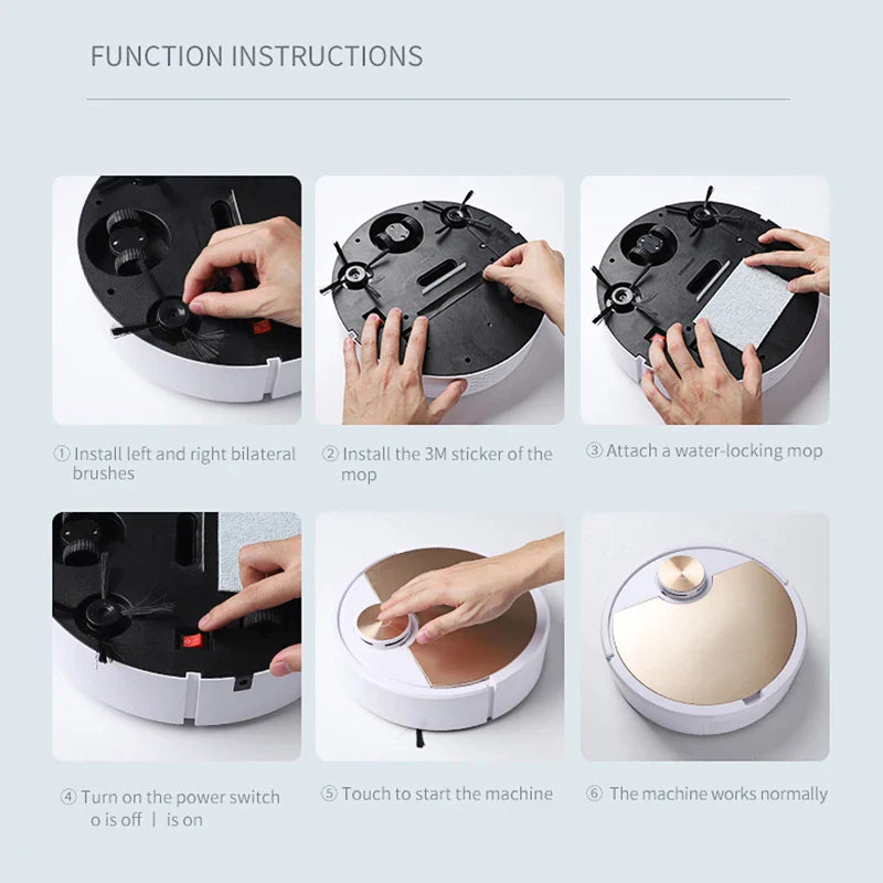 Smart Robot Vacuum Cleaner with APP Control