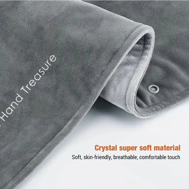 Graphene Quick Heating Warming Pad Hand Warmer  Grey