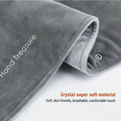 Graphene Quick Heating Warming Pad Hand Warmer  Grey