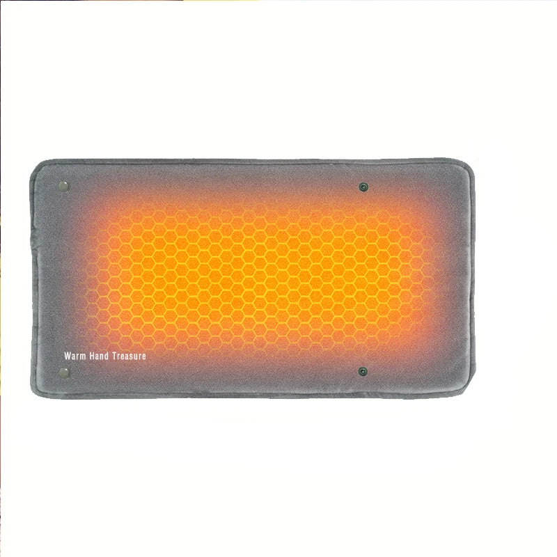 Graphene Quick Heating Warming Pad Hand Warmer  Grey
