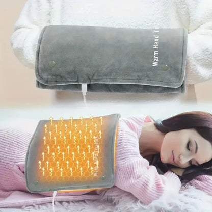 Graphene Quick Heating Warming Pad Hand Warmer  Grey