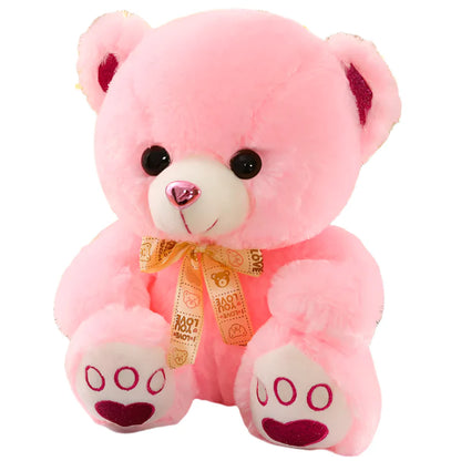 Cute Cartoon Pink Teddy Bear Plush Toy
