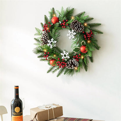 Artificial Christmas Wreath Door Hanging Decor