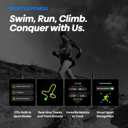 Ultra GPS Smartwatch with Dual-Band GNSS & Voice Calling