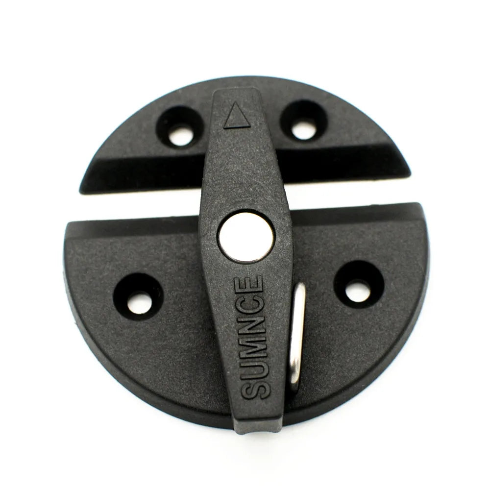 Nylon Boat Door Cabinet Round Turn Button Twist