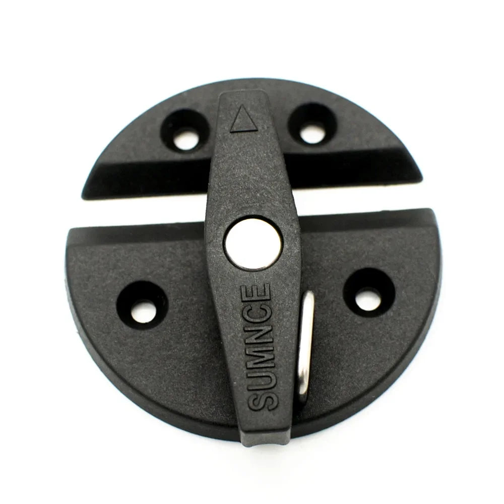 Nylon Boat Door Cabinet Round Turn Button Twist