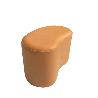 Bright Orange Modern Changing Stool - Waterproof