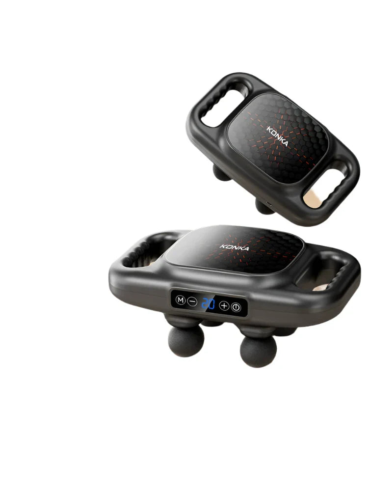 Fascia Gun Muscle Relaxation Massage Instrument - Gray