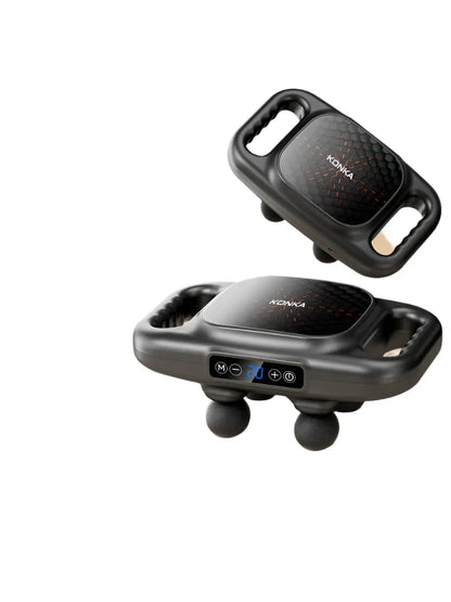 Fascia Gun Muscle Relaxation Massage Instrument - Gray